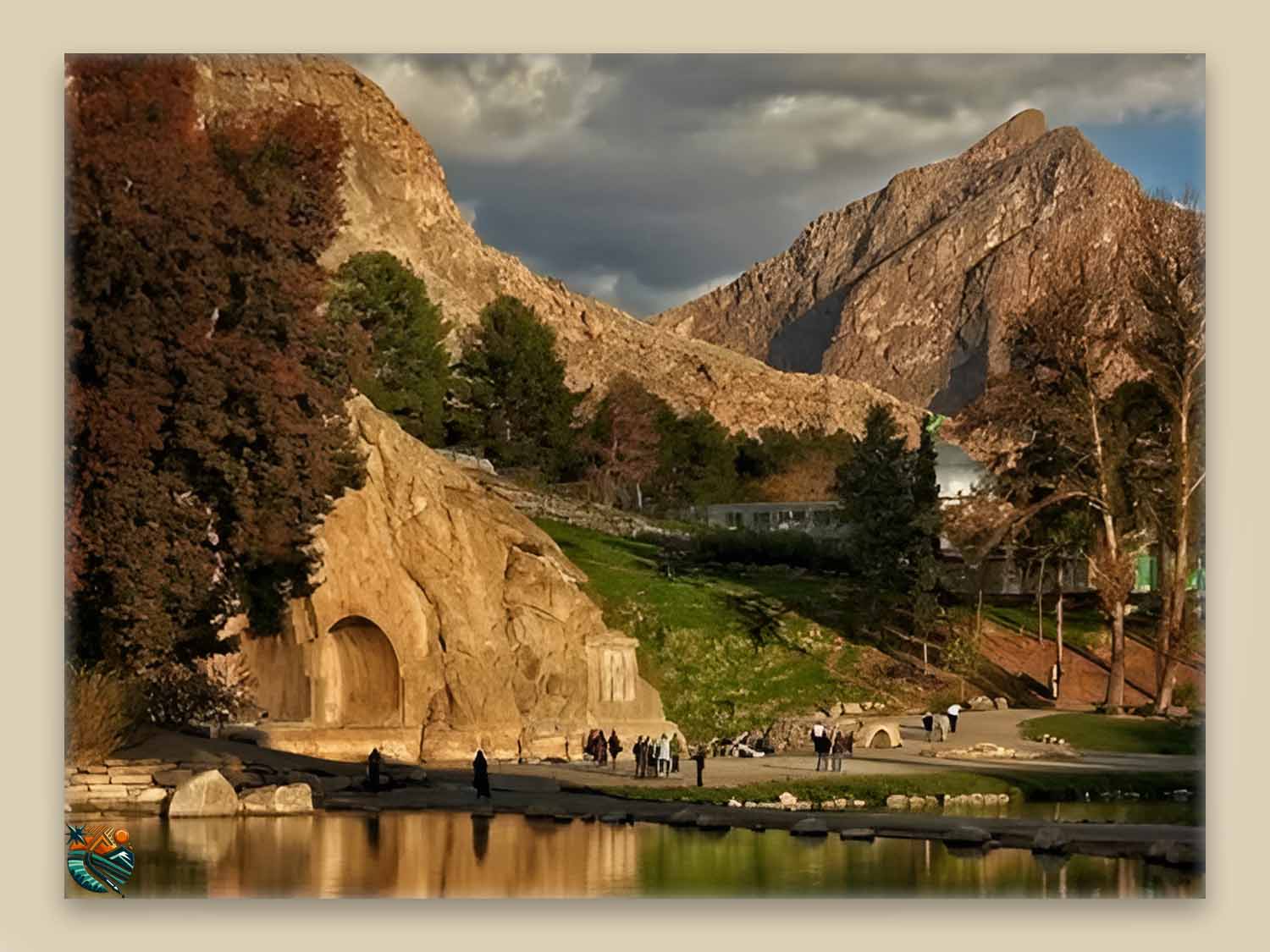 جاهای دیدنی کرمانشاه - روستای سفیدبرگ کرمانشاه